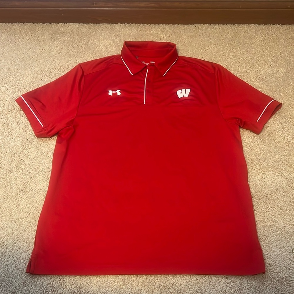 Wisconsin Badgers Golf Shirt / Polo - BRAND NEW